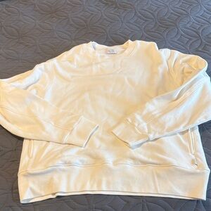 AYR Graphic Crewneck Sweatshirt in Cream White